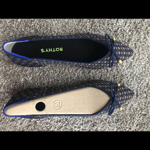 Rothy’s Evening Metallic points size 8. Brand New. - Picture 2 of 3